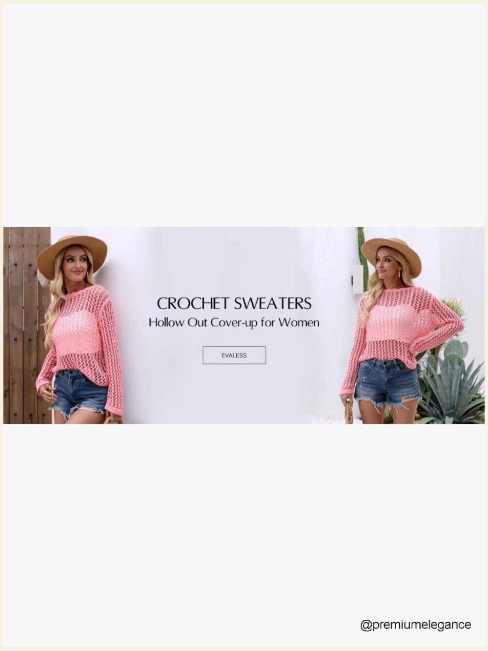 Off Shoulder Loose Knit Summer Sweater Pullover Women Beach Vacation - Picture 7 of 7